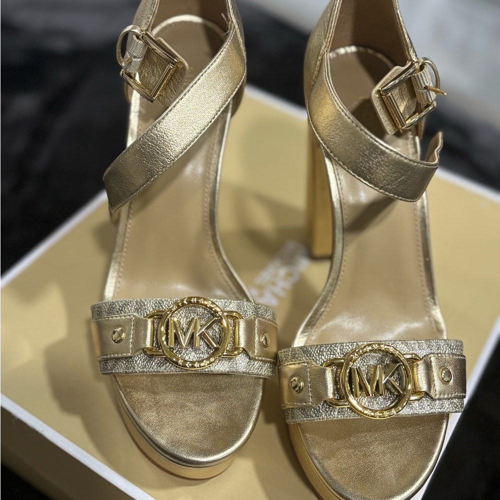 Michael Kors Gold Women's Sandals